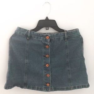 super cute forever 21 denim skirt